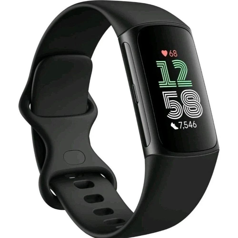 New Fitbit Charge 6 Fitness Activity Tracker Heart Rate GPS Google Wallet Sleep